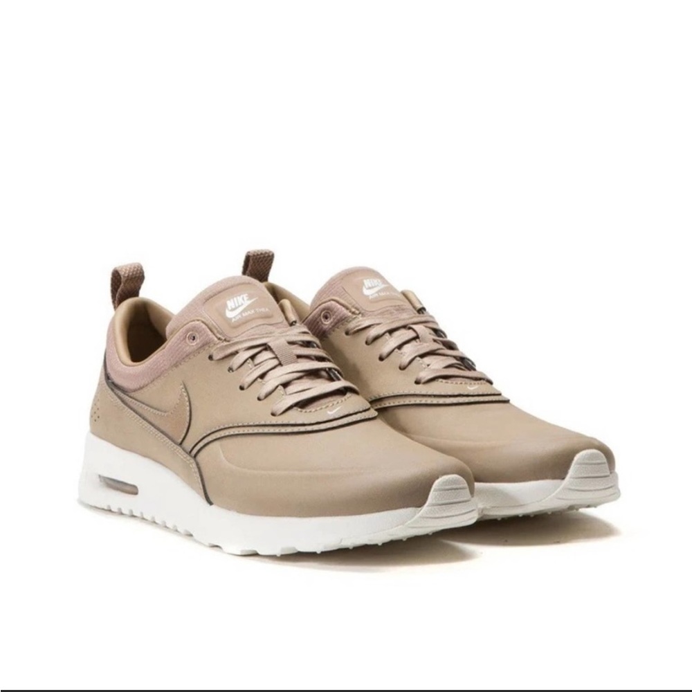 Nike Desert Camo Thea Leather Women's Sneakers in Tan Size 11 HTF